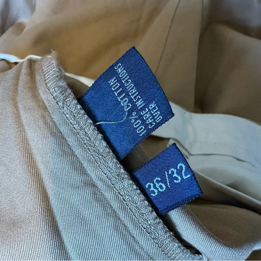 Polo Ralph Lauren Hammond Khaki Pants Men’s 36/32 Tan